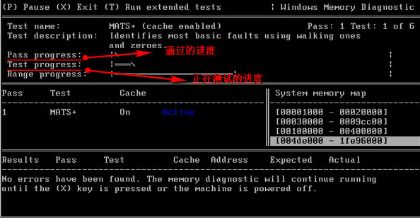 電腦內(nèi)存檢測(cè)