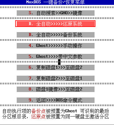 還原系統(tǒng)