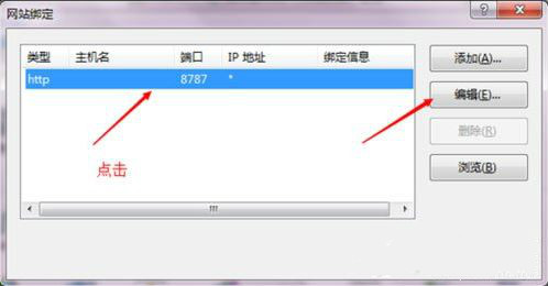 win7系統(tǒng)iis怎么配置端口號(hào)     win7系統(tǒng)iis配置端口號(hào)操作方法