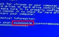 0x000007b藍屏怎么修復(fù) 0x000007b藍屏是什么意思