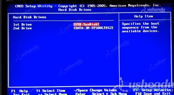 bios設(shè)置u盤啟動(dòng)